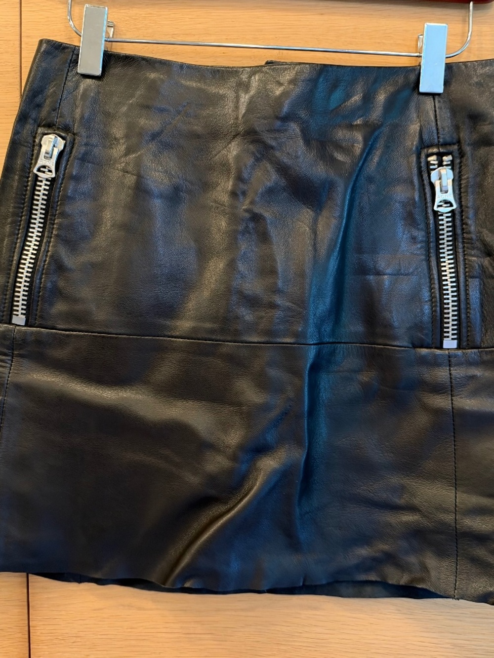 Vintage ACNE STUDIOS Black Mini-Skirt